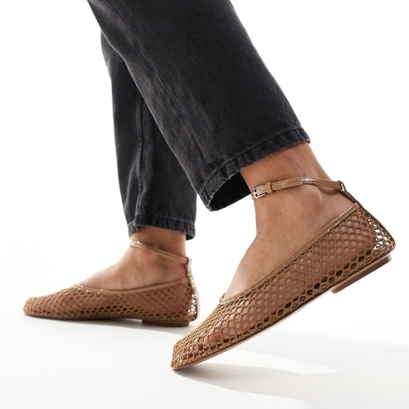 MANGO BALLET FLATS WITH MESH BRACELET - Picture 7 of 15